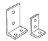 Supports d'angle en acier
