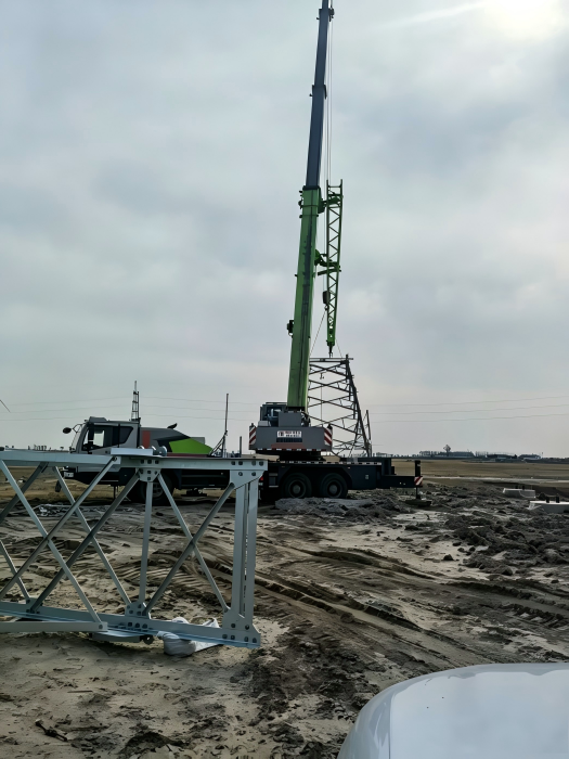 Tours de puissance de transmission 110KV en Chine