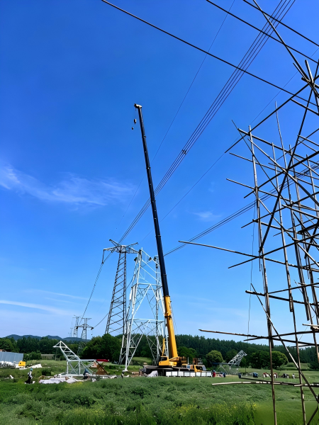 Tours de puissance de transmission 220KV en Chine