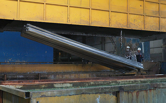 Lignes de galvanisation &agrave; chaud