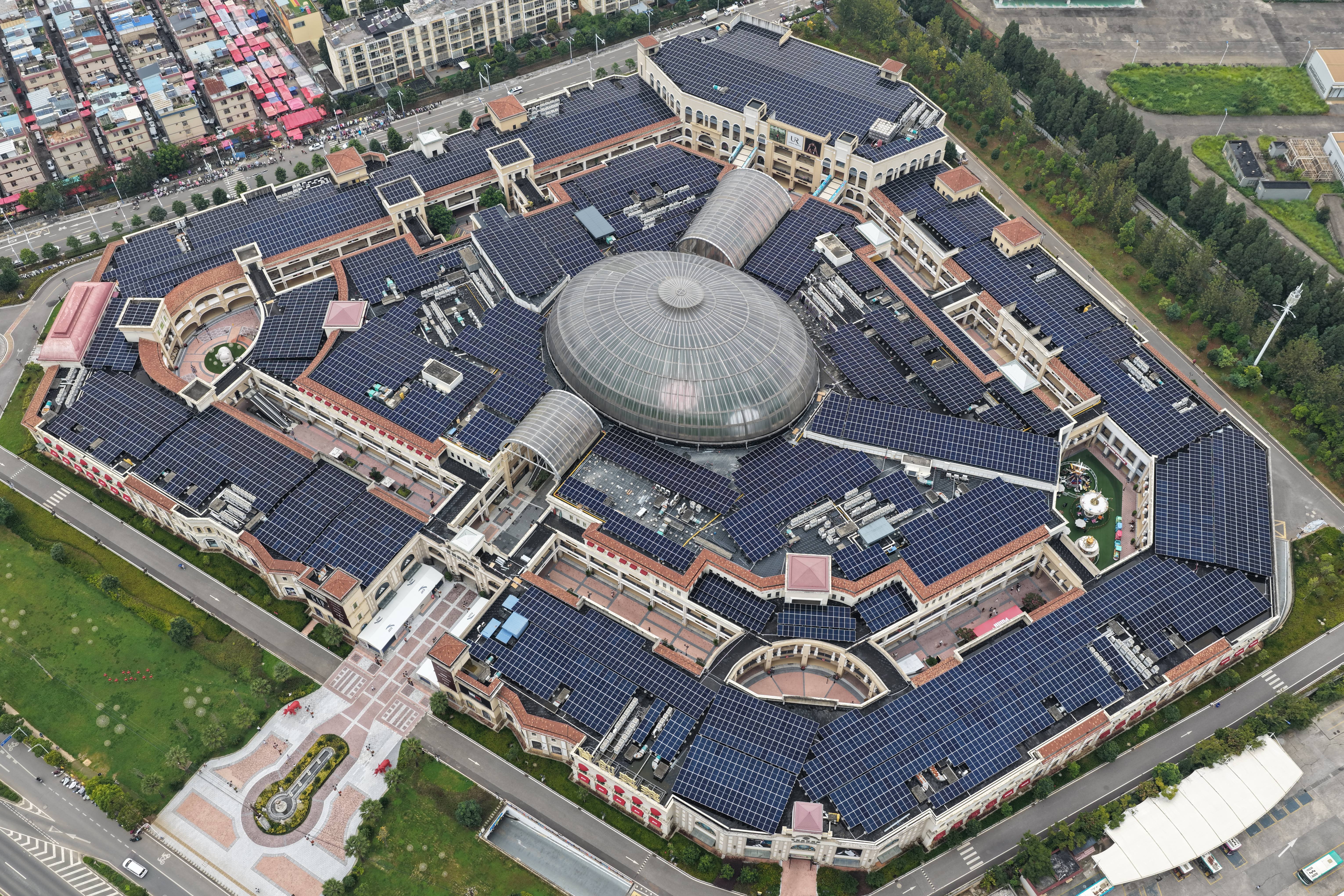 Projet solaire de 5,4 MW Kunming | Montage sur le toit | Winture International