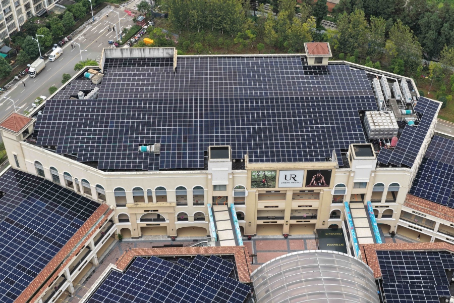 Projet solaire 5,4 MW Kunming | Montage sur le toit | Winture International